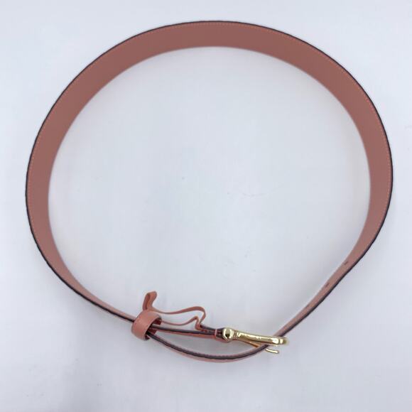 Gucci Women's Pink Leather Guccissima Allover GG Embossed Belt Size 90/36 - Picture 5 of 7